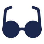 Glasses SVG Icon